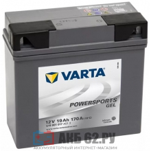 VARTA 19Ah GEL POWERSPORTS 519 901 017 A512