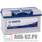 VARTA 80 F17 (740A) Blue Dynamic