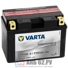 VARTA TTZ12S-4 TTZ12S-BS AGM POWERSPORTS