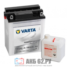 VARTA YB12AL-A YB12AL-2A FUNSTART FRESHPACK 