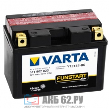 VARTA YTZ14S-BS AGM POWERSPORTS